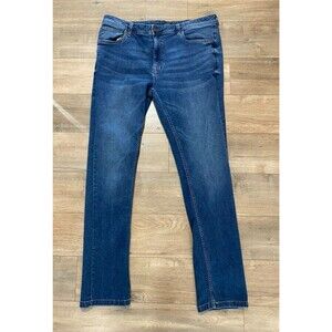 The Perfect Jean NYC Slim Fit Jeans Stretch Denim Mens 38x36 Blue Pants